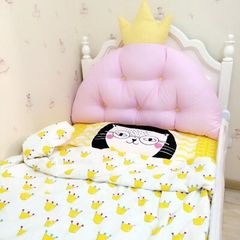 艾米同款韩式皇冠床头沙发靠枕公主可爱靠垫靠背儿童生日礼物含芯