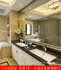 新款浴室柜组合欧式现代橡木实木落地卫浴柜卫生间洗手洗脸盆