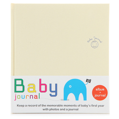 日本进口ncl宝宝周岁纪念册diy手工粘贴式儿童成长记录婴儿相册本