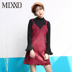 MIXXO韩版2016年冬季连衣裙MIOW64T23G