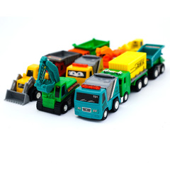 回力车玩具 惯性回力车工程车儿童玩具车 宝宝玩具汽车 套装
