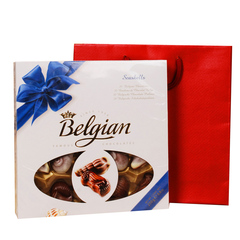 比利时进口Belgian白丽人贝壳巧克力礼盒250g生日礼物 情人节送礼