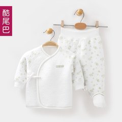 0-3个月婴儿保暖内衣初生儿衣服纯棉新生儿和尚服宝宝衣服春秋装
