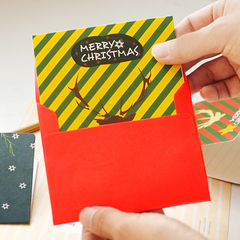 品唐 鹿角系列创意 新年DIY折叠卡片 感恩节日祝福通用贺卡