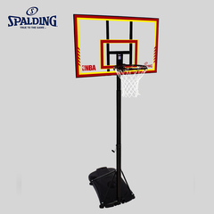 Spalding斯伯丁 可移动48英寸篮板 立管NBA成人篮球架 FR59618