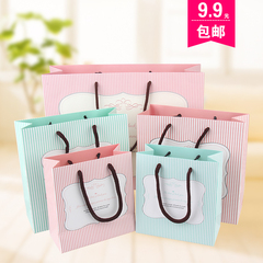 新款清新 韩版创意礼品袋 时尚手提袋 纸袋 礼物袋子