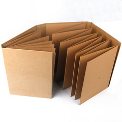 美丽集拉页手风琴式DIY相册创意复古牛皮纸 送礼品盒手工制作配件