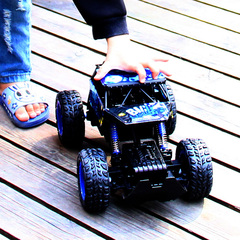 越野车玩具车大脚车竞速漂移遥控赛车高速车充电动模型四驱攀爬车