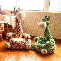 毛绒玩具卡通大号懒人沙发长颈鹿可爱儿童玩具创意礼品礼物包邮