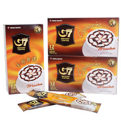 越南咖啡 /G7咖啡卡布奇诺（摩卡口味)/12X18 216克 满三盒包邮