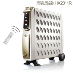 艾美特取暖器HX2011R复合电热油汀快热炉家用节能省电暖器静音