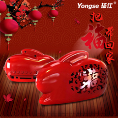 Yongse/扬仕 Y705插卡音箱便携收音机音乐随身听儿童故事机兔