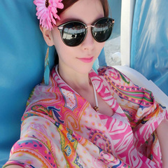 包邮 防晒泳衣罩衫 韩国游泳衣 海边泳装比基尼沙滩披纱 沙滩巾