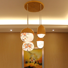 坚果吊灯餐厅单头设计师创意个性吧台灯北欧现代简约艺术餐吊灯具