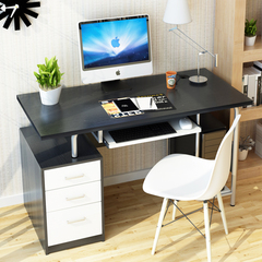 美迪丝 电脑桌台式家用卧室桌简约现代办公桌一米二书桌写字桌