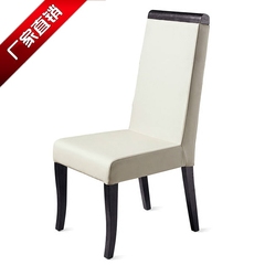 品牌正品餐桌椅子 进口天然洞石餐桌椅佛山家具餐椅简约大气ML-02