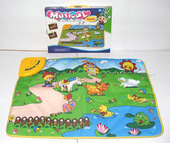 欢乐农场音乐地毯宝宝早教音乐游戏地毯婴儿爬行垫玩具0-1岁