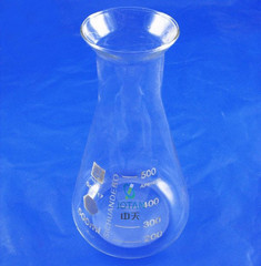 广口三角烧瓶 500ml  锥形瓶 玻璃仪器 实验器材