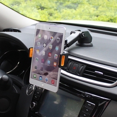车载平板电脑支架吸盘式ipad mini 7-10寸仪表台导航仪手机通用型