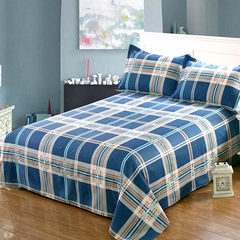 家纺床单全棉单件双人学生宿舍纯棉斜纹1.8床单被单特价1.2m1.5米