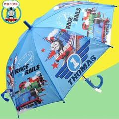 托马斯儿童雨伞学生遮阳安全自动长柄伞卡通幼儿园小孩晴雨伞男孩